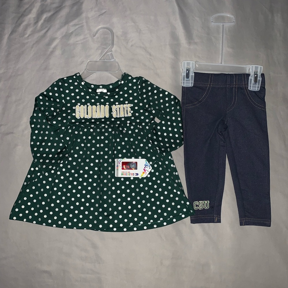 Girl Toddlers 2 piece sweatsuit